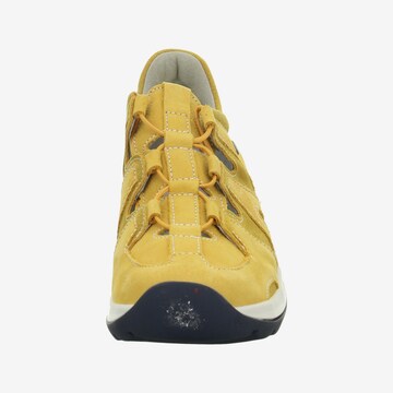 Wolky Athletic Lace-Up Shoes in Yellow