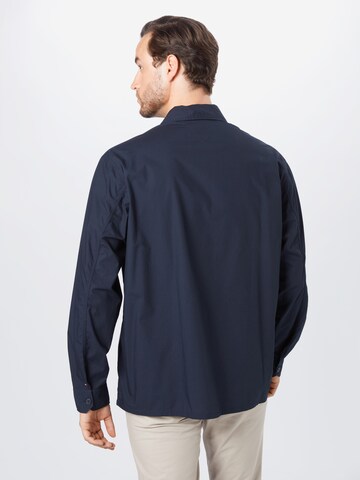 TOMMY HILFIGER - Ajuste regular Camisa 'Officer' en azul