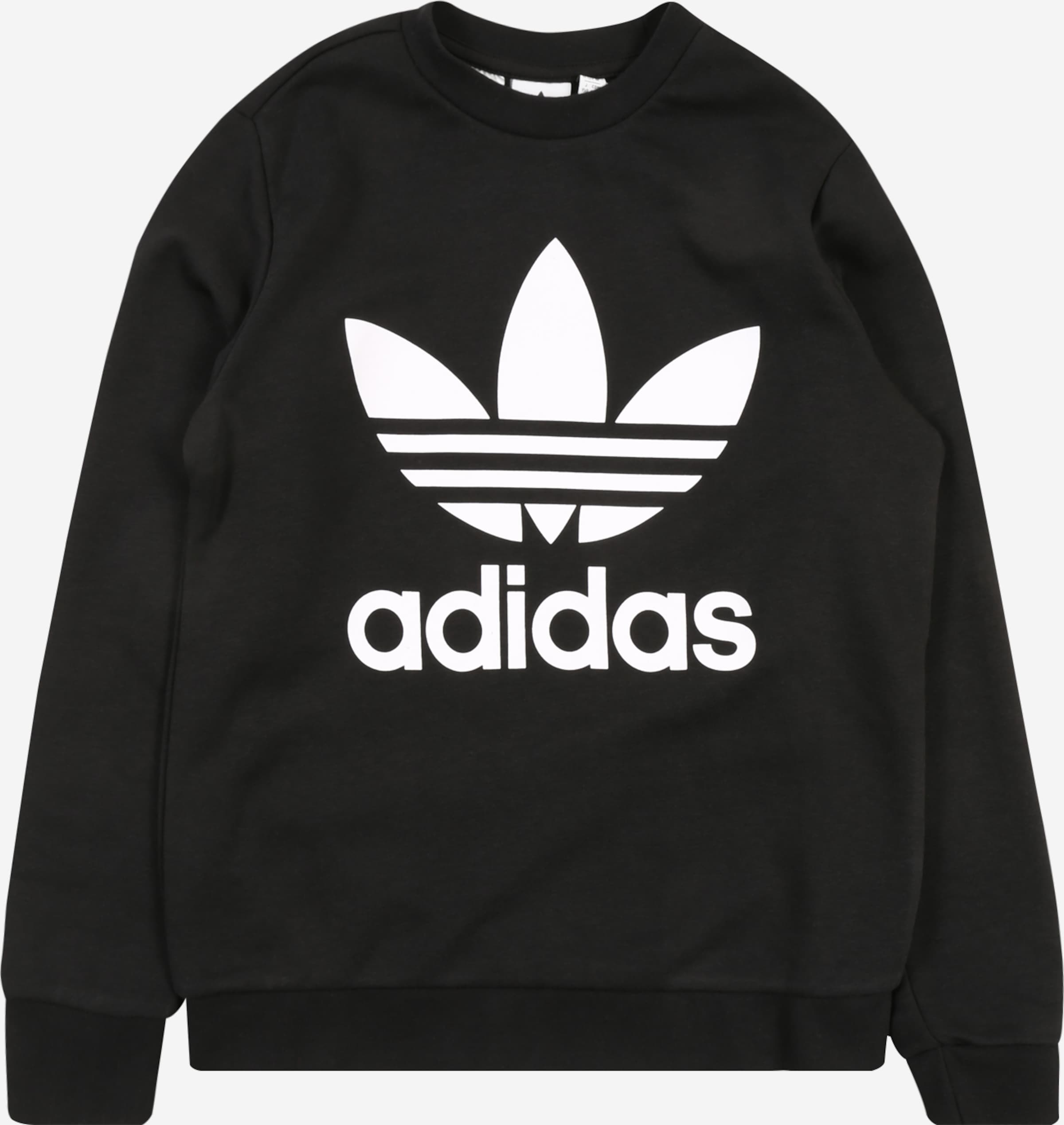Adidas originals trefoil crew sweatshirt sale