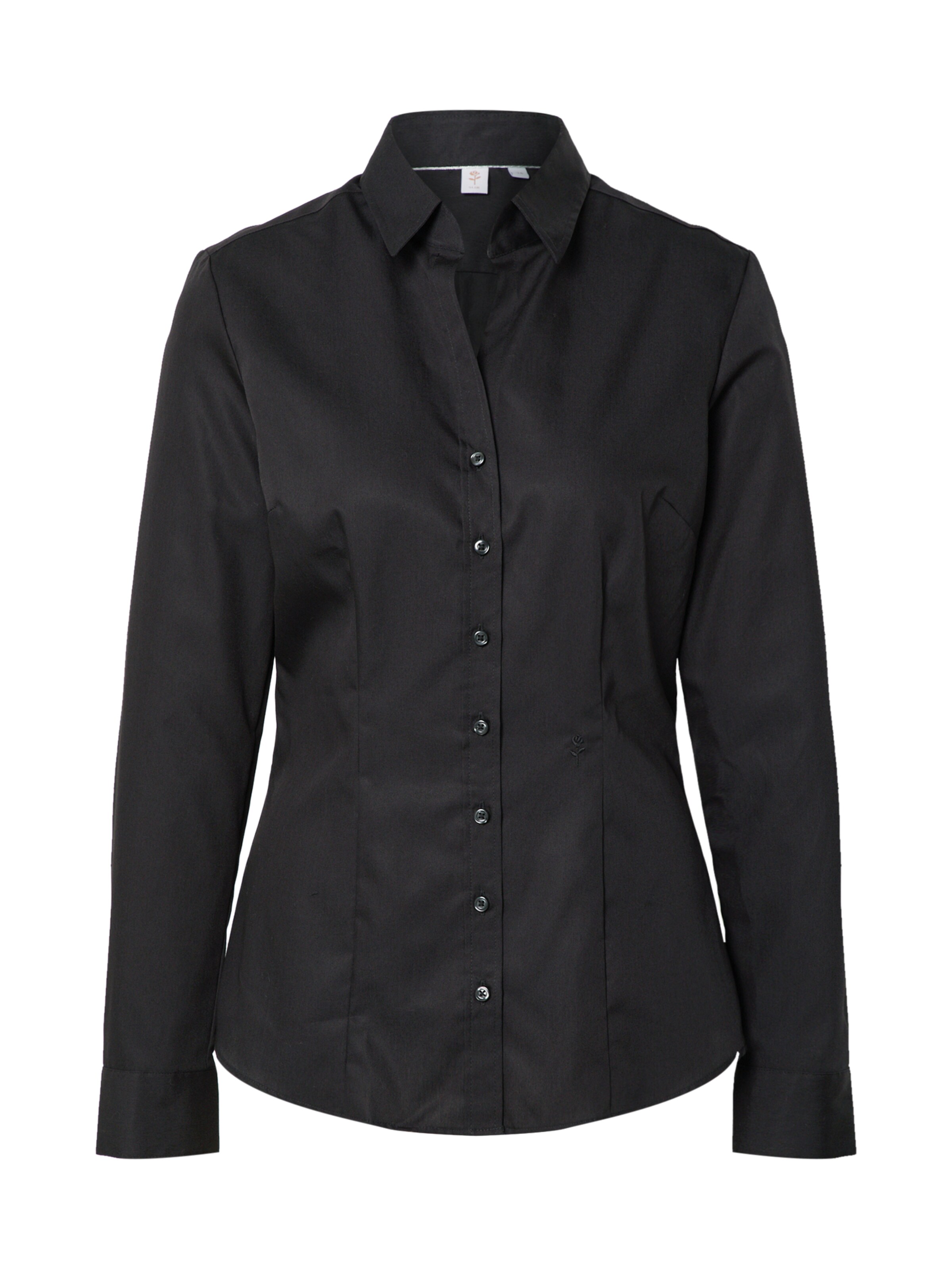 Abbigliamento Camicie e tuniche SEIDENSTICKER Camicia da donna Schwarze Rose in Nero 