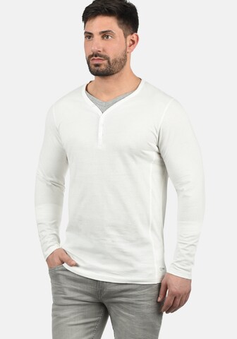!Solid Layershirt 'Doriano' in Weiß: predná strana