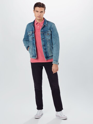 Superdry Tapered Shirt in Pink