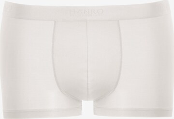 Boxers 'Micro Touch' Hanro en blanc : devant