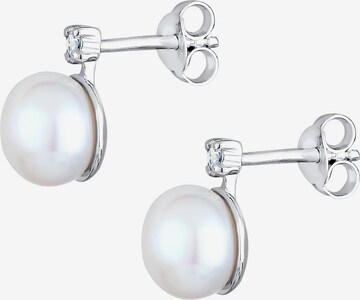 Boucles d'oreilles 'Kristall' Elli DIAMONDS en blanc