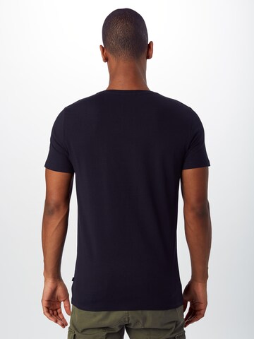 Casual Friday T-shirt 'Lincoln' i svart: baksida