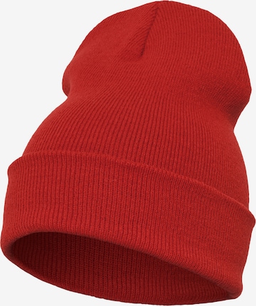 Bonnet 'Yupoong' Flexfit en rouge : devant