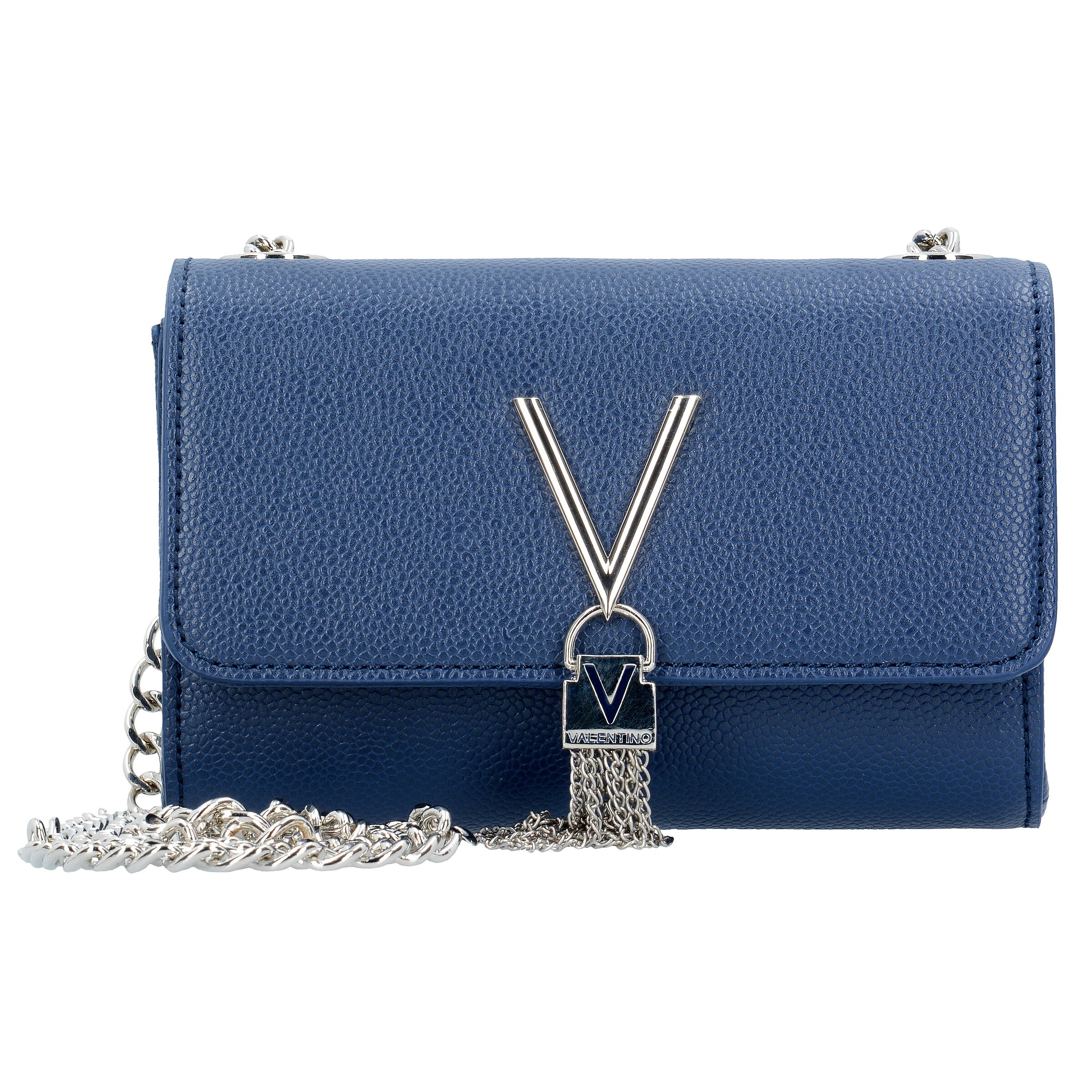 Valentino by Mario Valentino - Schoudertas 'Divina' in de kleur Royal blue/koningsblauw