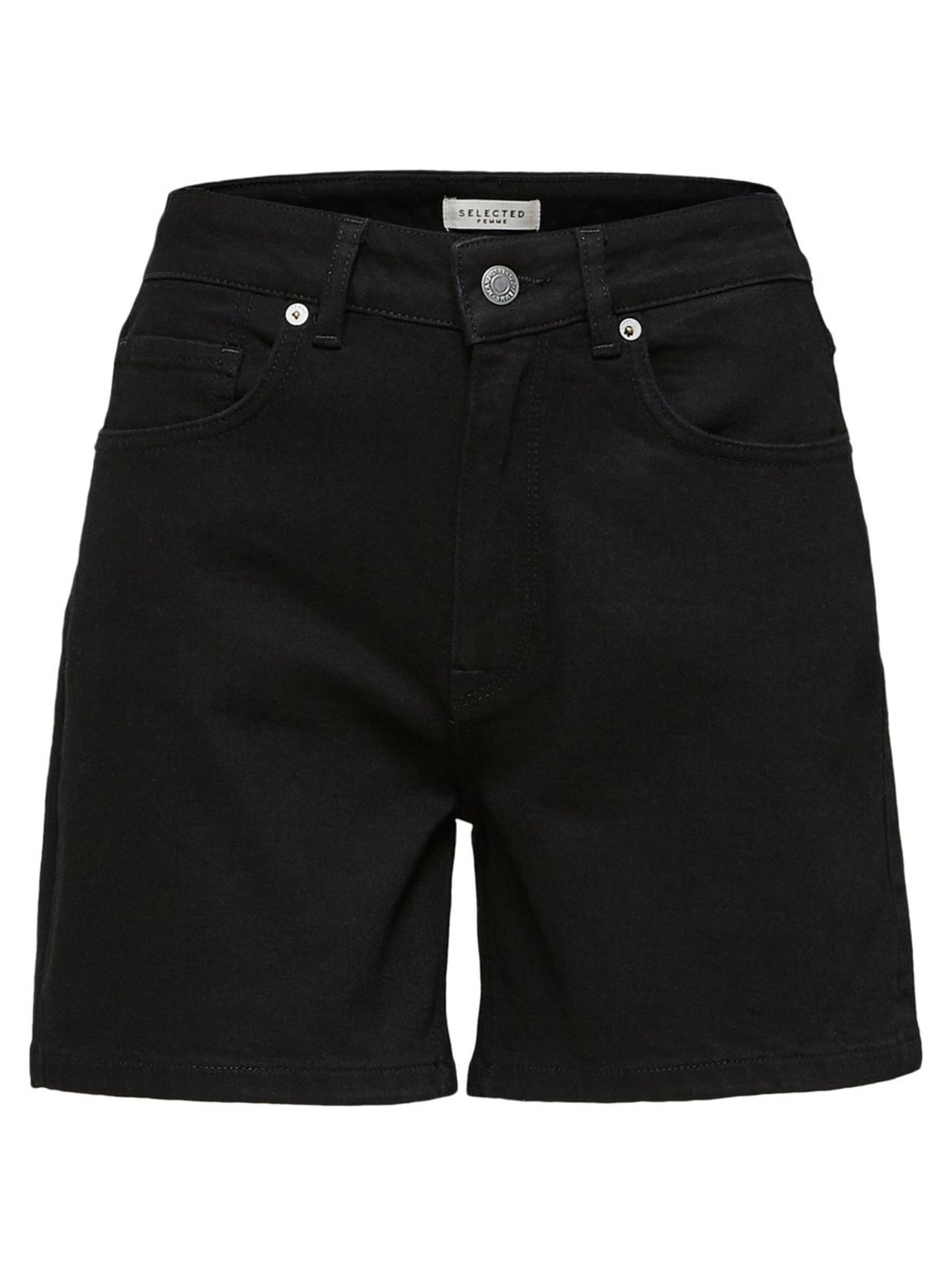 SELECTED FEMME - Jeans in de kleur Black denim