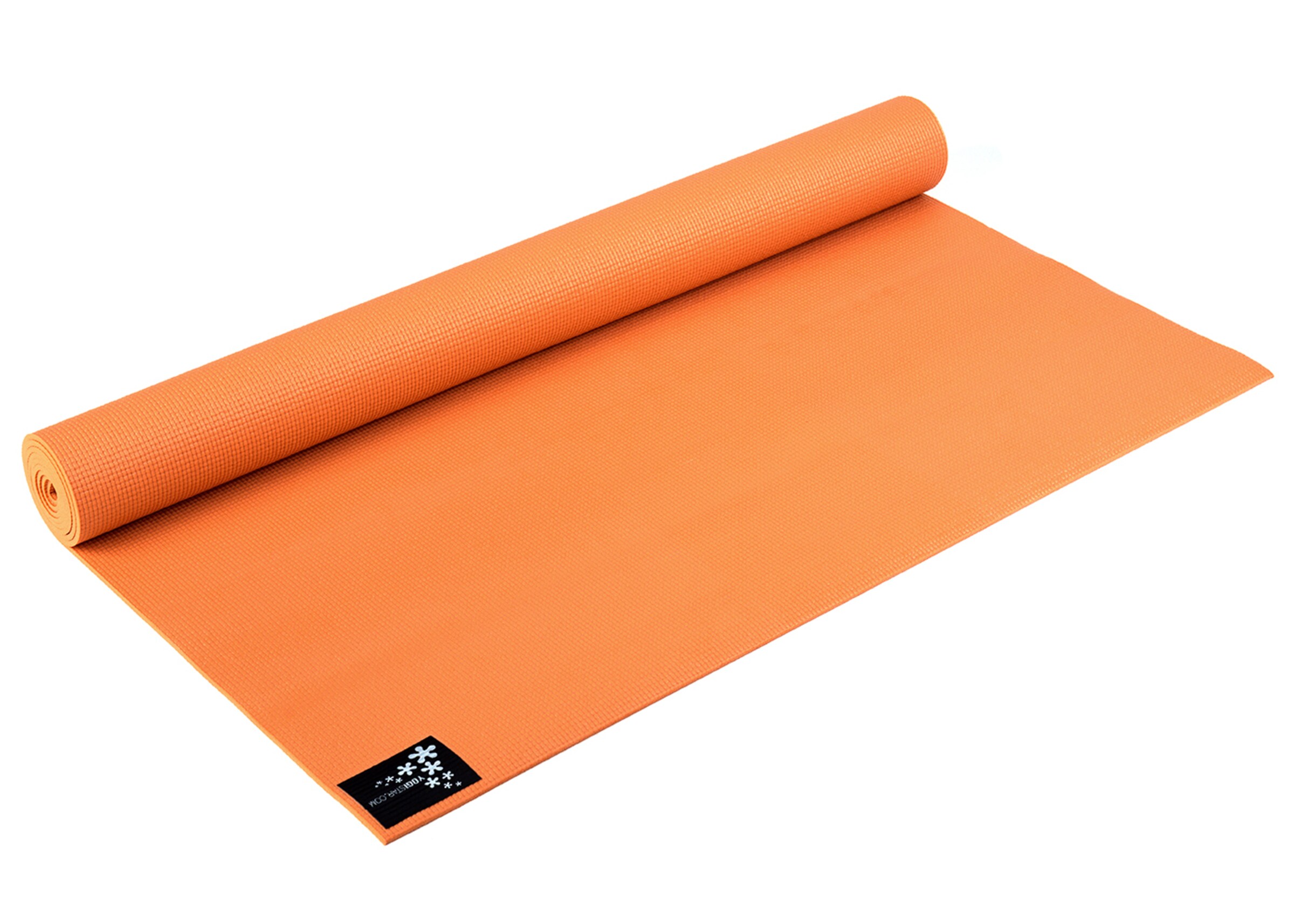 YOGISTAR.COM Yogamatte 'Basic Xxl' in Orange: Vorderseite