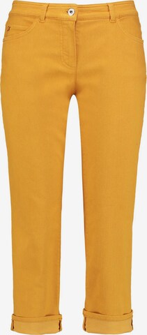 GERRY WEBER Jeans in Geel: voorkant