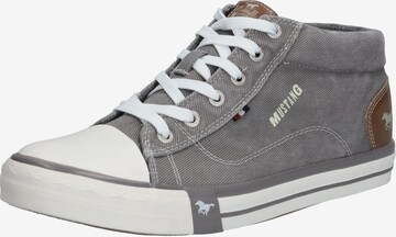 MUSTANG High-Top Sneakers 'Easy' in Grey: front