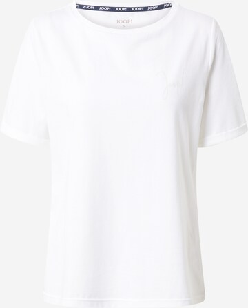 JOOP! Pajama Shirt in White: front