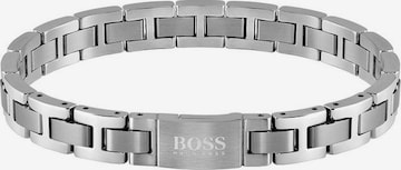 BOSS Black Bracelet in Silver: front