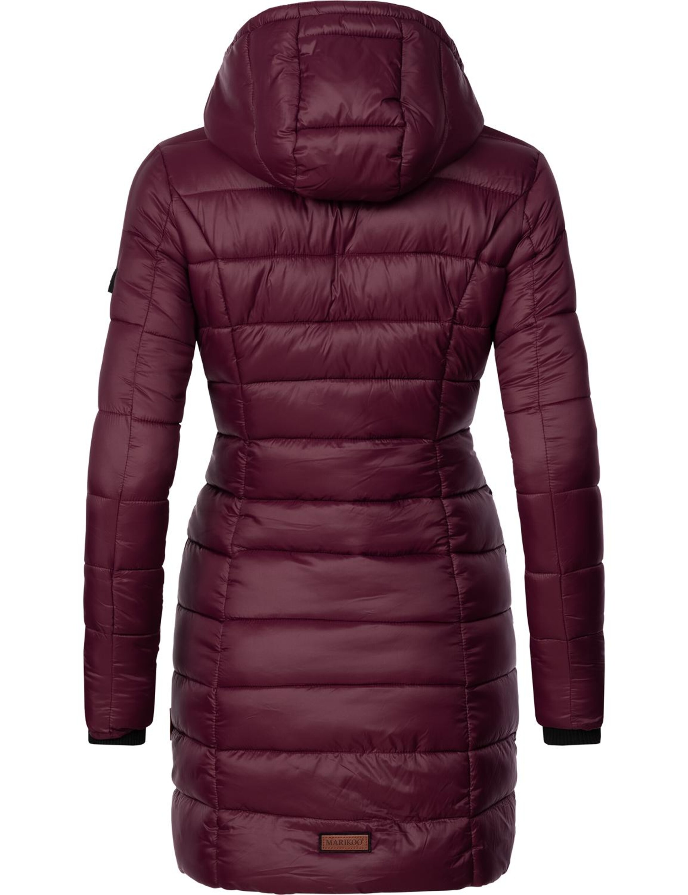 MARIKOO Winter Coat 'Abendsternchen' in Red