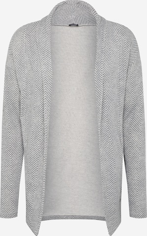 Key Largo Regular Fit Sweatjacke 'MSW ABILITY' in Grau: predná strana