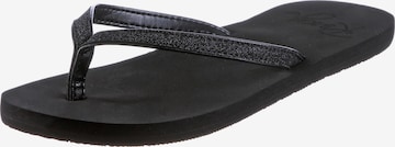 ROXY T-Bar Sandals 'NAPILI II J' in Black: front