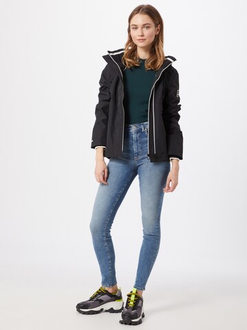 Veste mi-saison Superdry en noir