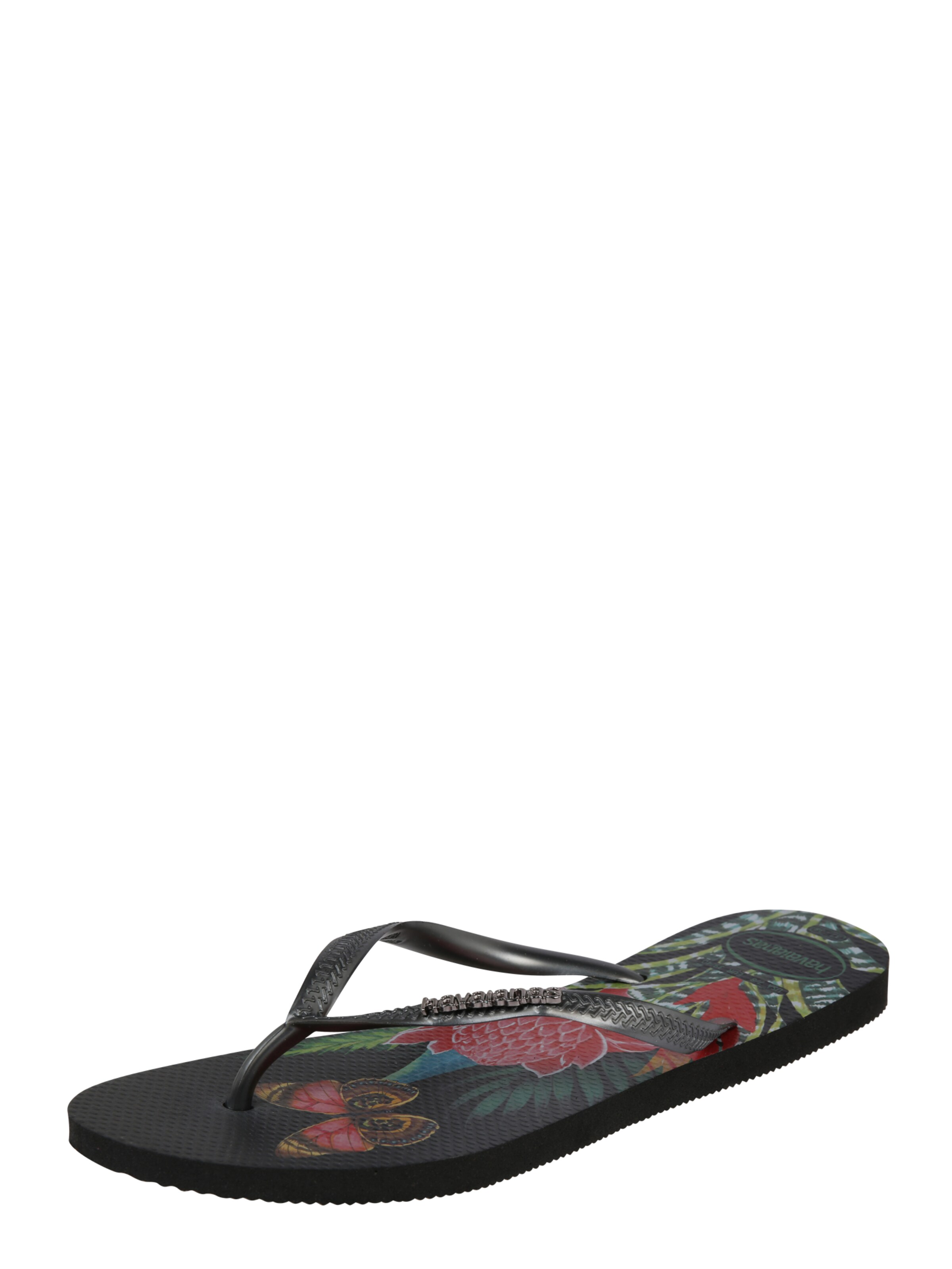 HAVAIANAS - Teenslipper 'TROPICAL' in de kleur Zilvergrijs