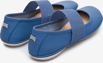 CAMPER Ballet Flats with Strap in Blue
