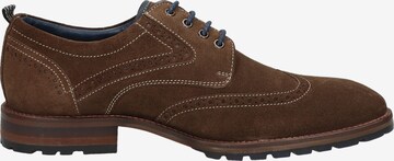SANSIBAR Lace-Up Shoes in Brown