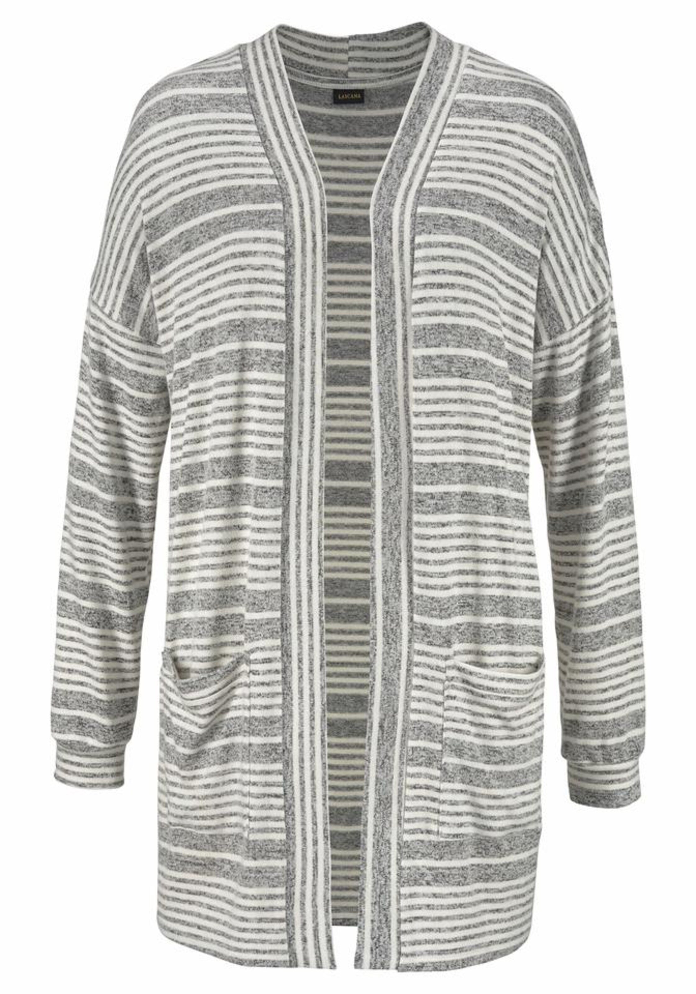 LASCANA - Morgenmantel in hellgrau