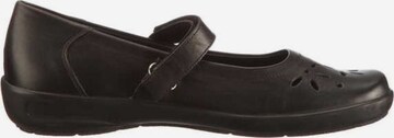 SEMLER Ballet Flats with Strap in Black