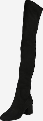 STEVE MADDEN - Botas sobre la rodilla 'Isaac' en negro: frente