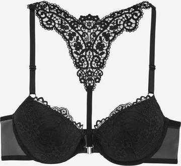 Reggiseno di LASCANA in nero: frontale