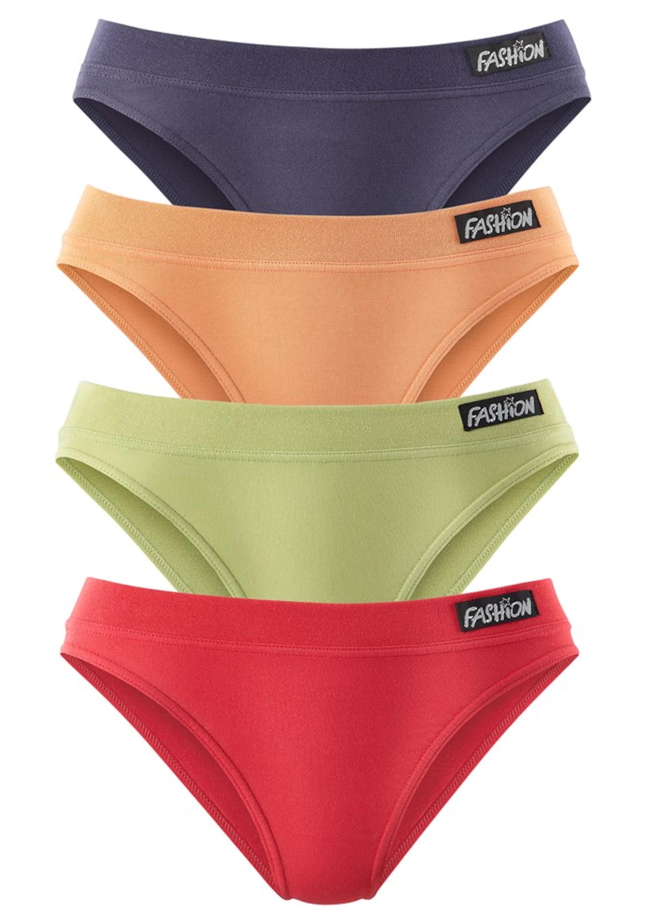 GO IN Трусы-слипы в Зеленый: спереди