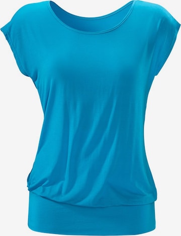 T-shirt LASCANA en bleu : devant