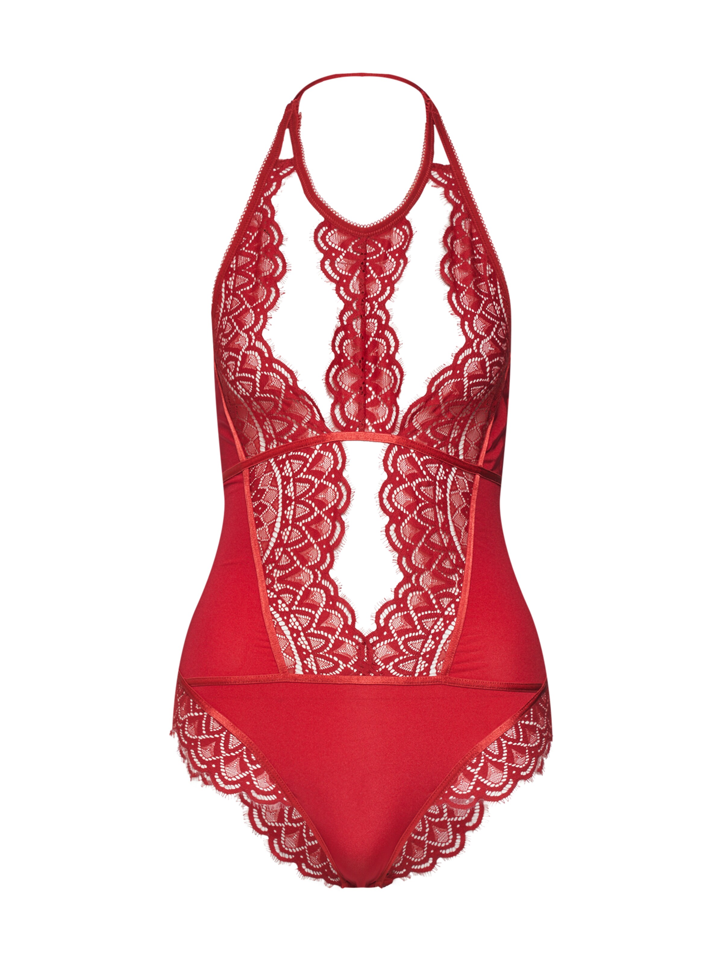 Hunkemöller - Body 'Aurora' in de kleur Rood