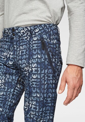 CHIEMSEE Regular Workout Pants in Blue