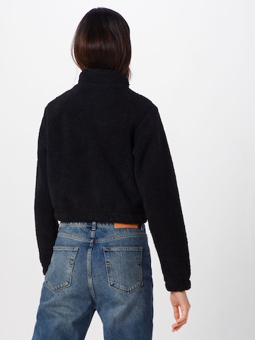 Urban Classics Sweater 'Sherpa' in Black