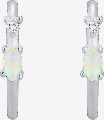 ELLI Ohrringe 'Opal' in Silber