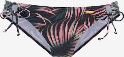 LASCANA Bikinihose in grün / rosa / schwarz, Produktansicht