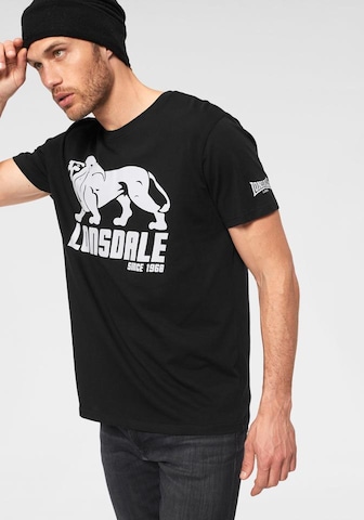 LONSDALE Shirt 'BYLCHAN' in Schwarz