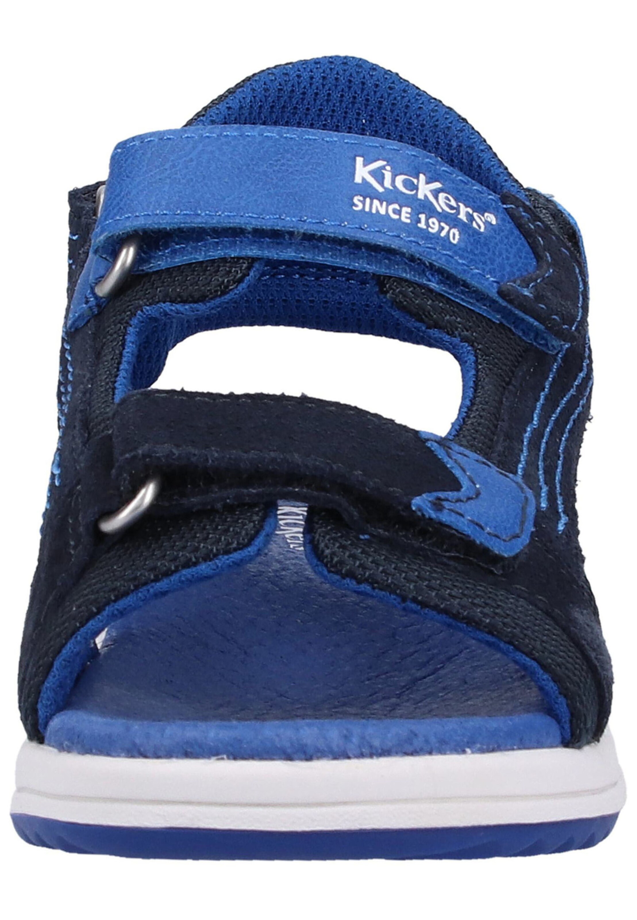 Calzatura aperta di Kickers in blu