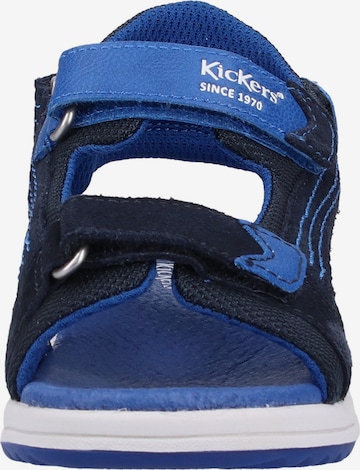 Chaussures ouvertes Kickers en bleu