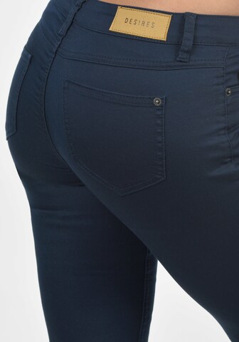 DESIRES Skinny Jeans 'Lala' in Blau