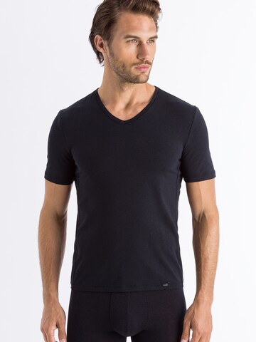 Hanro T-Shirt 'Natural Function' in Schwarz: predná strana