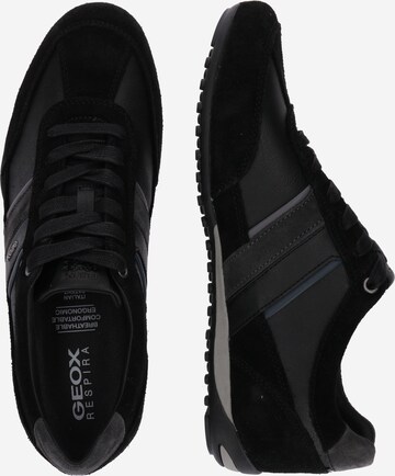 Sneaker bassa 'Wells' di GEOX in nero: lato