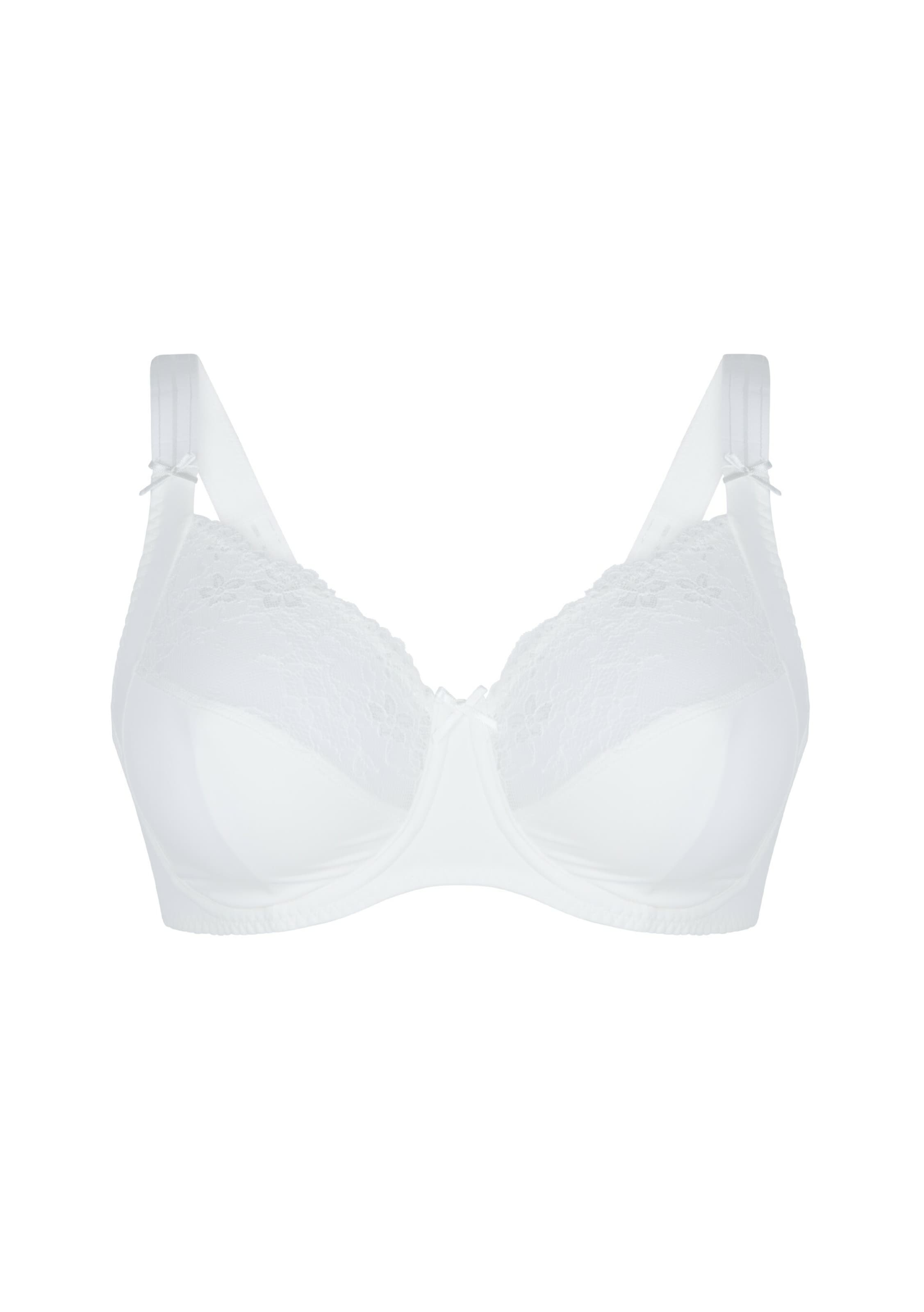 LingaDore - Sujetador en blanco: frente