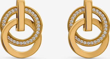 JETTE Earrings 'Swing' in Gold: front
