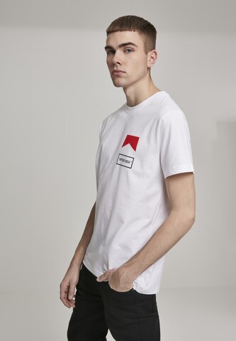 T-Shirt Mister Tee en blanc : devant