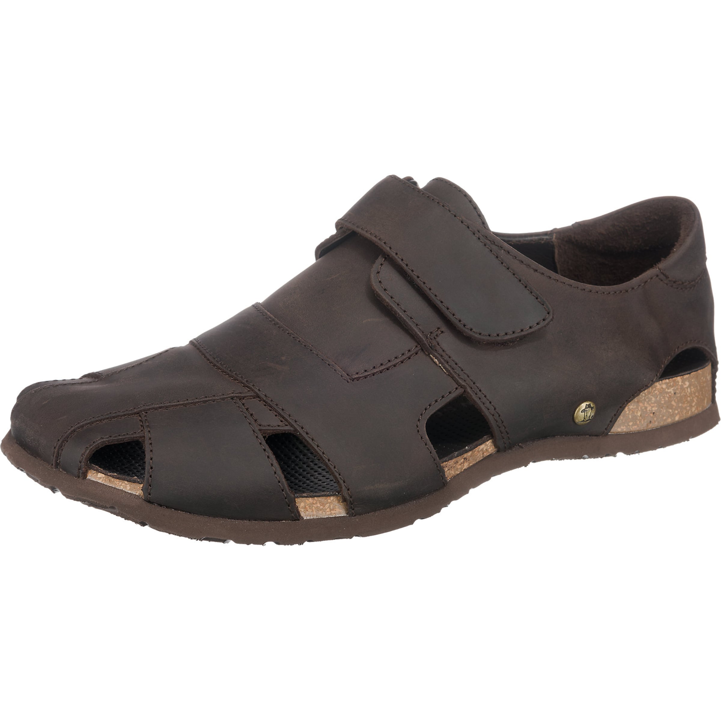 PANAMA JACK Sandalen 'Fletcher' in Bruin: voorkant