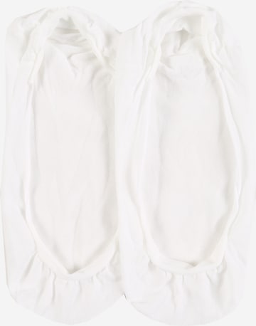 Swedish Stockings Enkelsokken 'Ida Premium Steps' in Wit: voorkant