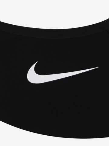 NIKE Bustier Sport-BH 'Rival' in Schwarz