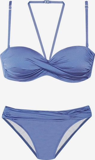 LASCANA Bikini en bleu, Vue avec produit