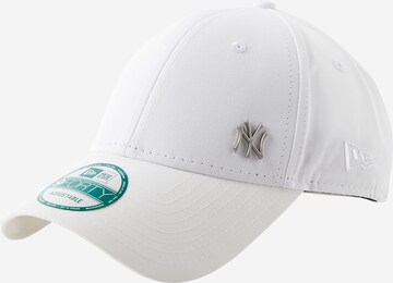 NEW ERA Cap '9Forty' in White: front