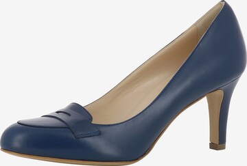 EVITA Pumps 'BIANCA' in Blau: predná strana